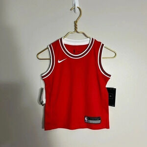 Nike‎ kids NBA Aeroswift blank Chicago bulls jersey size large (7)